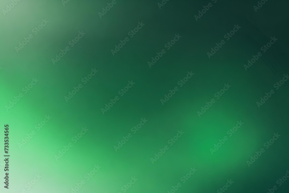 Abstract gradient smooth Blurred Dark Green background image