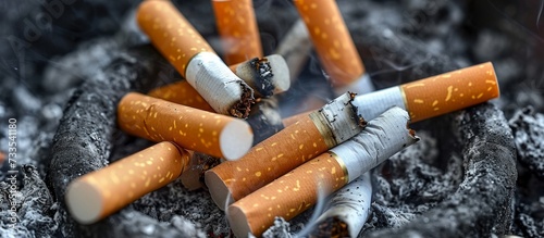 Cigarette waste poses environmental pollution with smoke, nicotine, and disgusting odors, causing lung diseases such as cancer and COPD.
