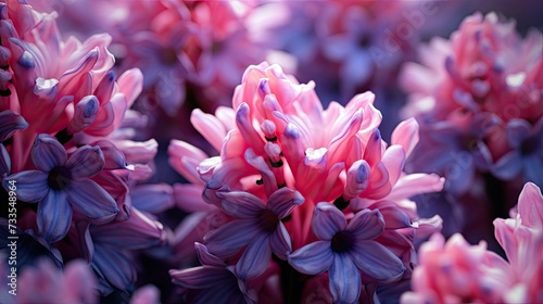 Hyacinth close-up, Hyper Real © Gefo