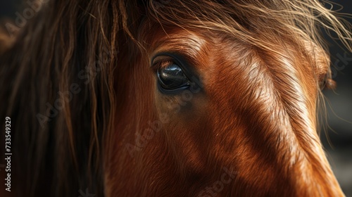 Pony close-up, Hyper Real