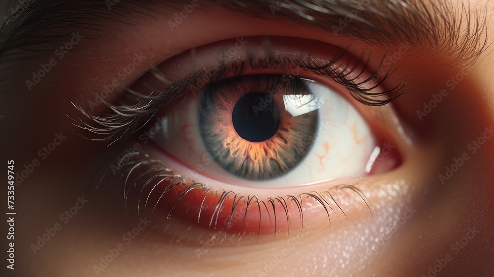 Fototapeta premium Animator close-up, Hyper Real