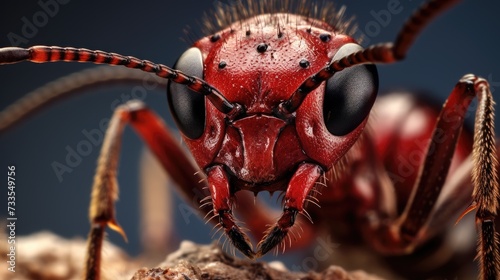 Ant close-up, Hyper Real