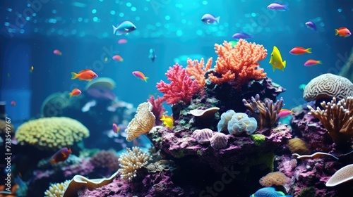 Aquarium close-up, Hyper Real © Gefo