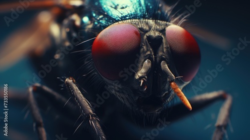 Fly close-up, Hyper Real © Gefo