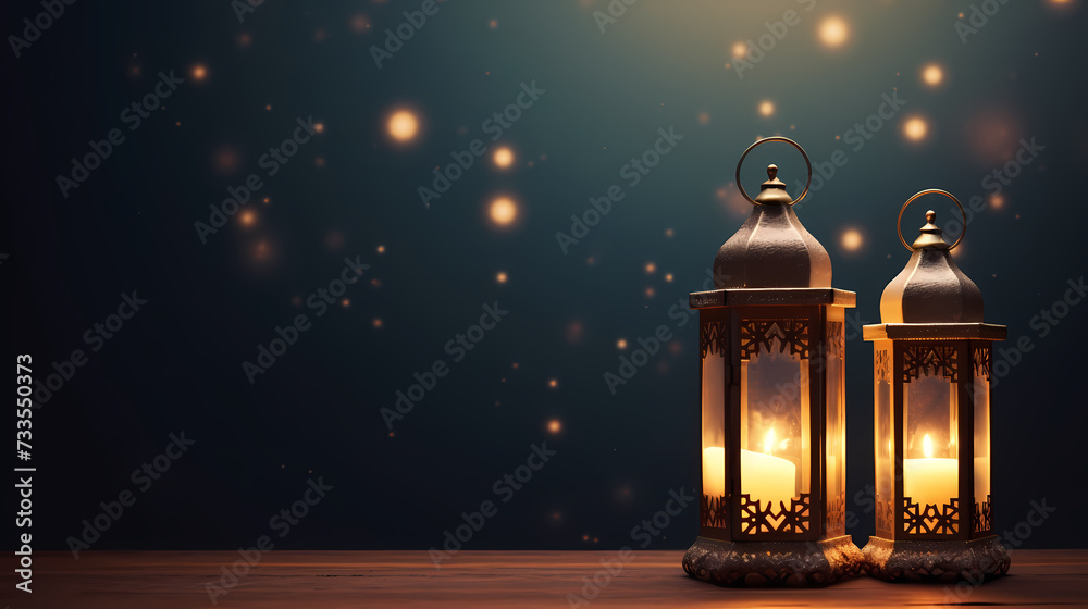 Glowing background for muslim feast in holy month of Ramadan Kareem Glowing background for muslim feast in holy month of Ramadan Kareem