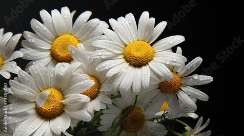 Chamomile close-up, Hyper Real