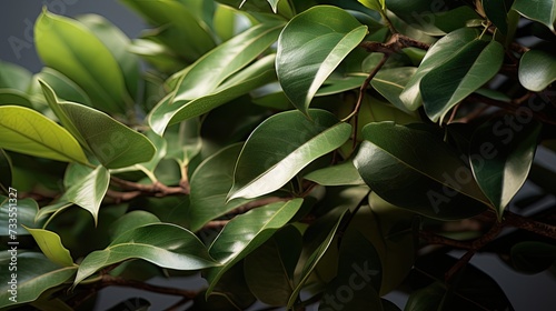 Ficus close-up  Hyper Real