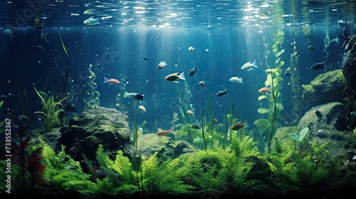 Aquarium close-up, Hyper Real © Gefo
