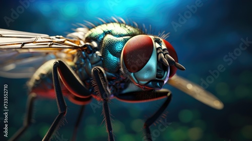 Fly close-up, Hyper Real © Gefo