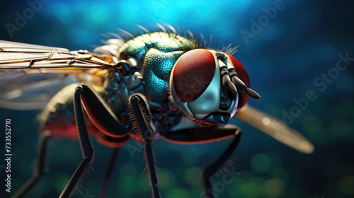 Fly close-up, Hyper Real