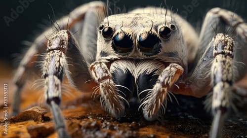 Spider close-up, Hyper Real