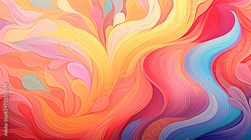 Beautiful abstract artistic colorful pattern background