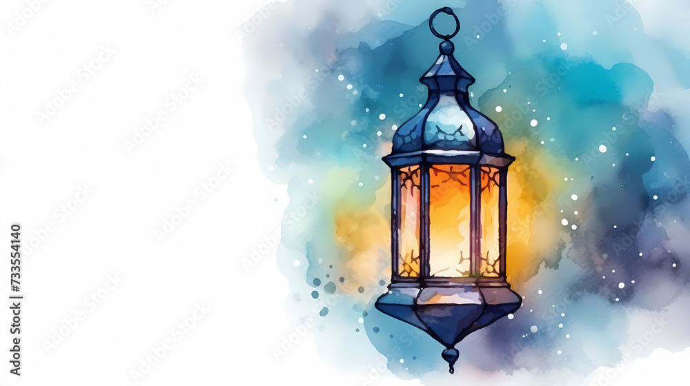 Ramadan background, celebrating Eid al-Fitr and Ramadhan
