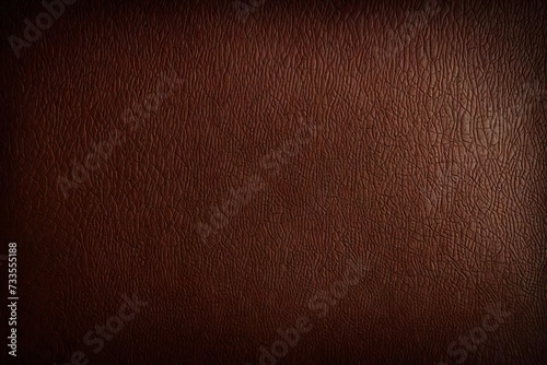 Texture pattern of dark brown leather