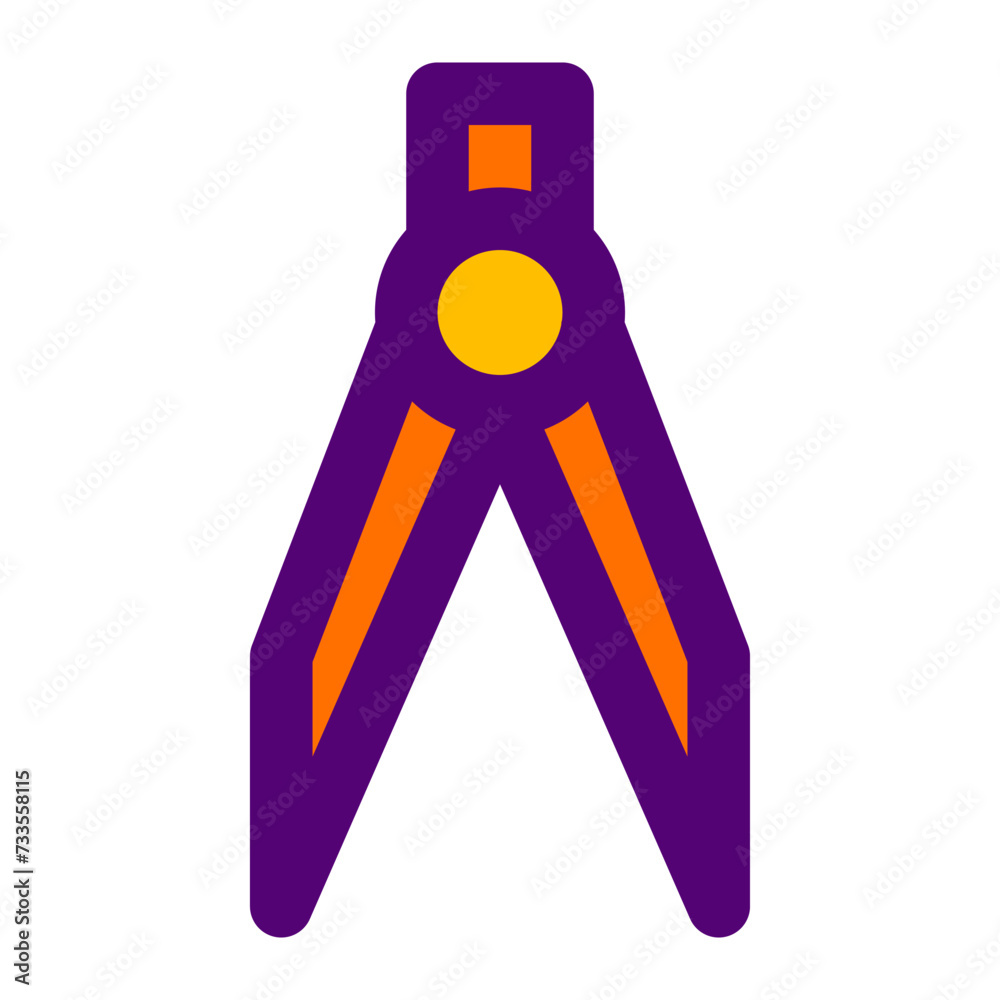 iron term of education fill icon collections