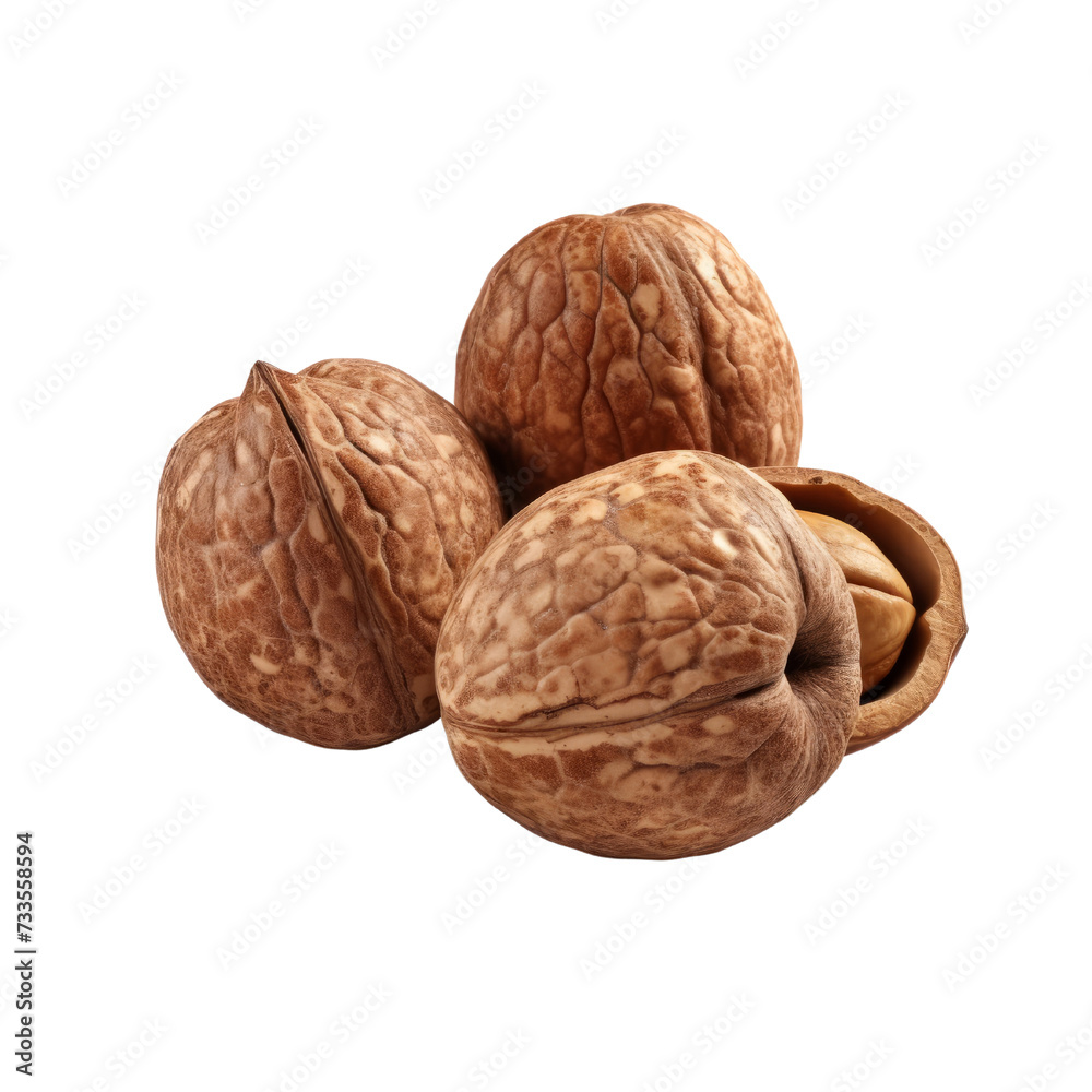 Nutmeg PNG Cutout, Generative AI Nutmeg PNG Cutout, Generative AI