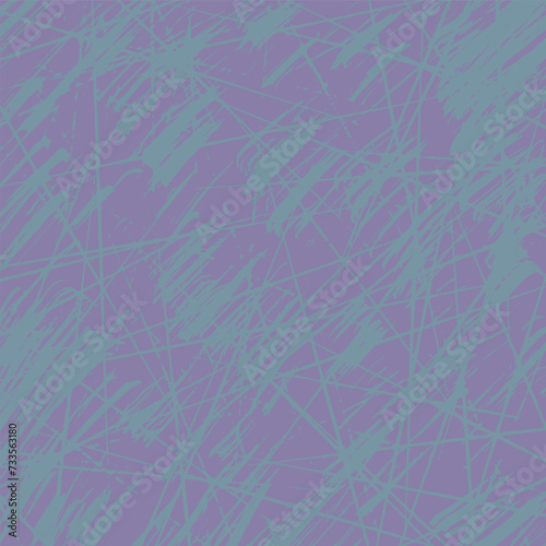 Abstract seamless pattern with grunge brushstrokes. Vector illustration.