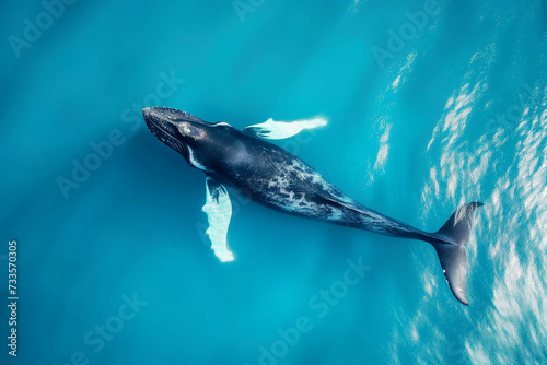 Wild Humpback Whale  © rouda100