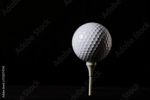 Golf Ball on Tee 