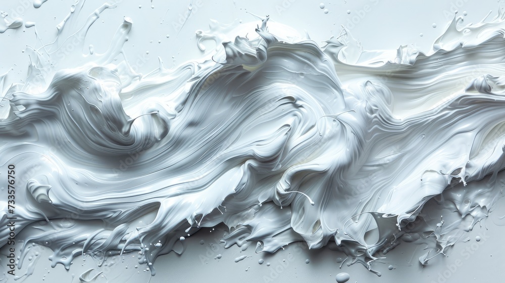 Watercolor images in white tones painted on a white background for use in various designs. Watercolor images in white tones painted on a white background for use in various designs.