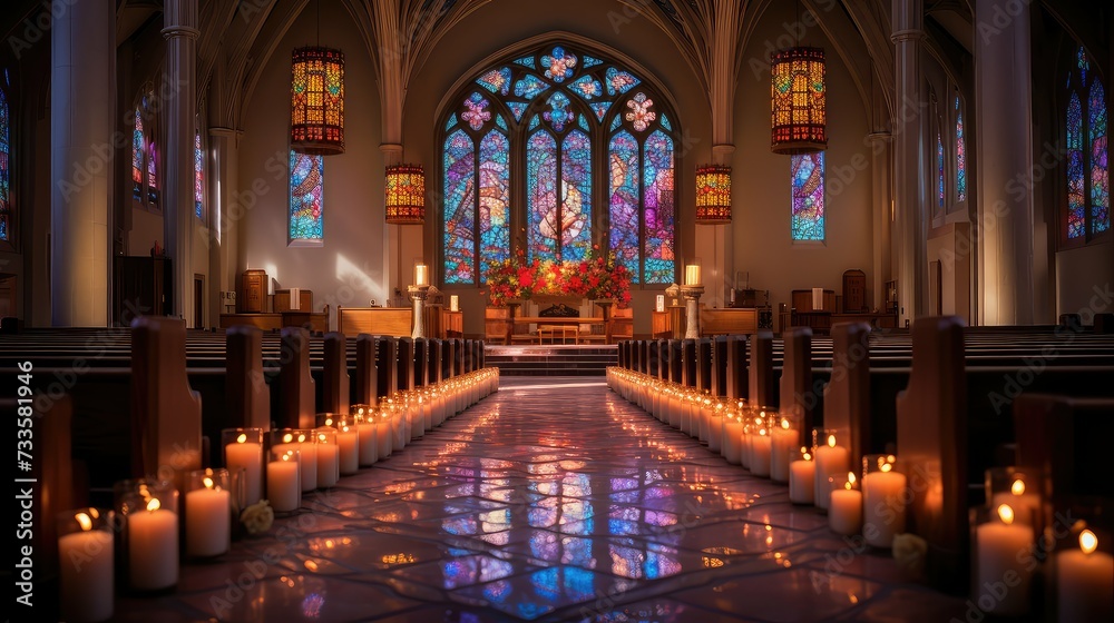 worship candle church