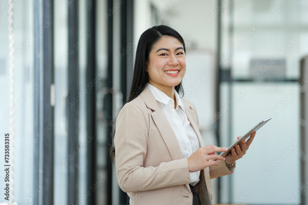 Smart and Successful Businesswoman Exuding Confidence. Smart and Successful Businesswoman Exuding Confidence.