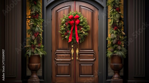 ornament holiday door