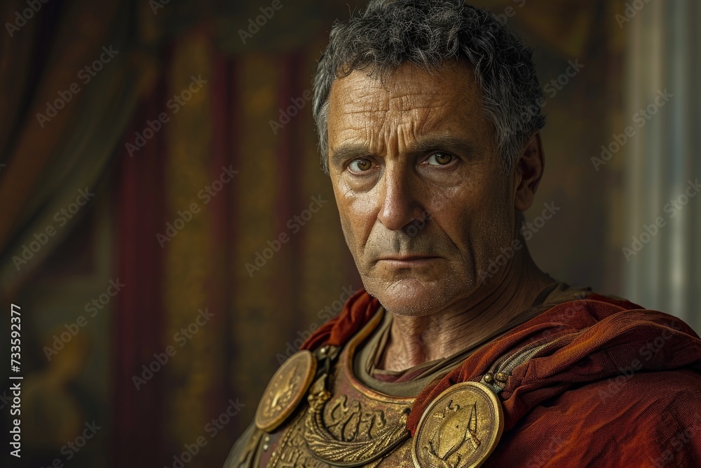 Gaius Julius Caesar roman general, statesman, and iconic historical