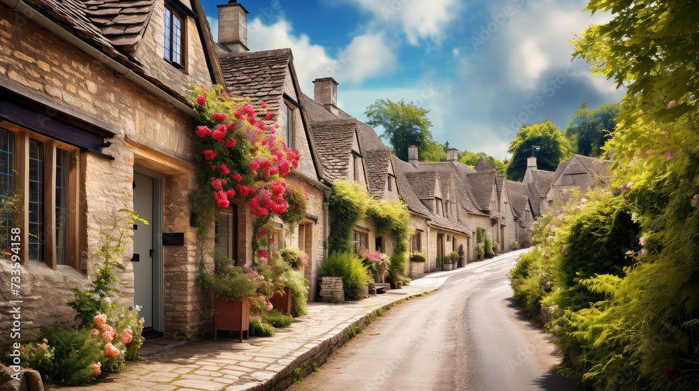 picturesque english village
