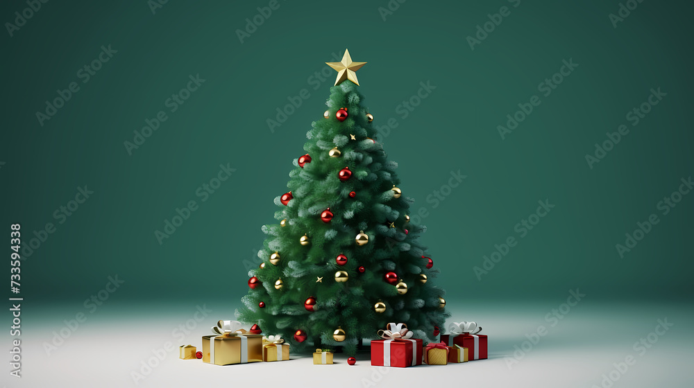 Christmas tree, happy new year concept Christmas tree, happy new year concept