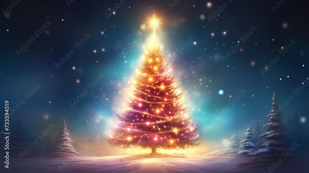 Christmas tree, happy new year concept Christmas tree, happy new year concept
