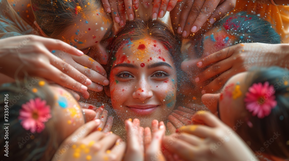 Group of People With Their Hands on Their Faces Group of People With Their Hands on Their Faces