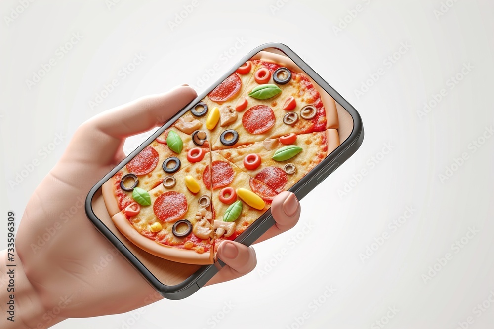 pizza in hand pizza in hand