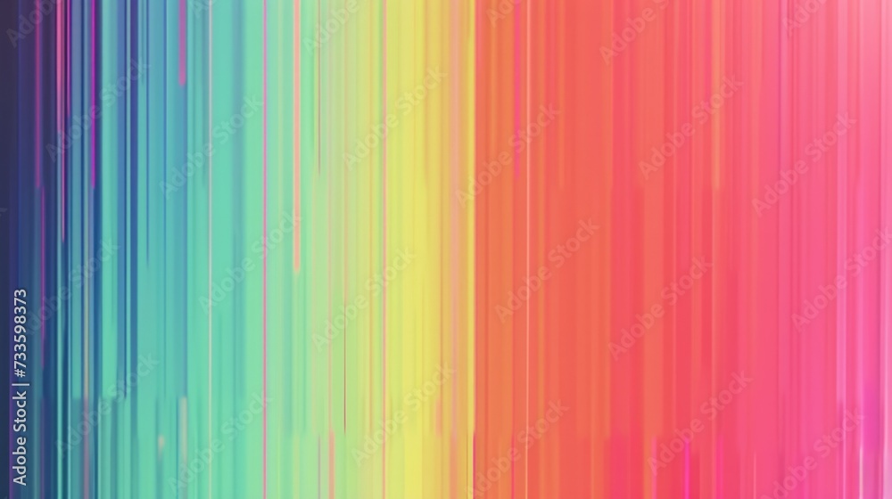 Vibrant Gradient with Vertical Lines of Spectrum Colors