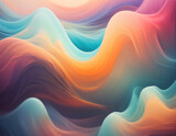 Abstract Colorful Wave Design