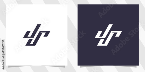 letter js sj logo design
