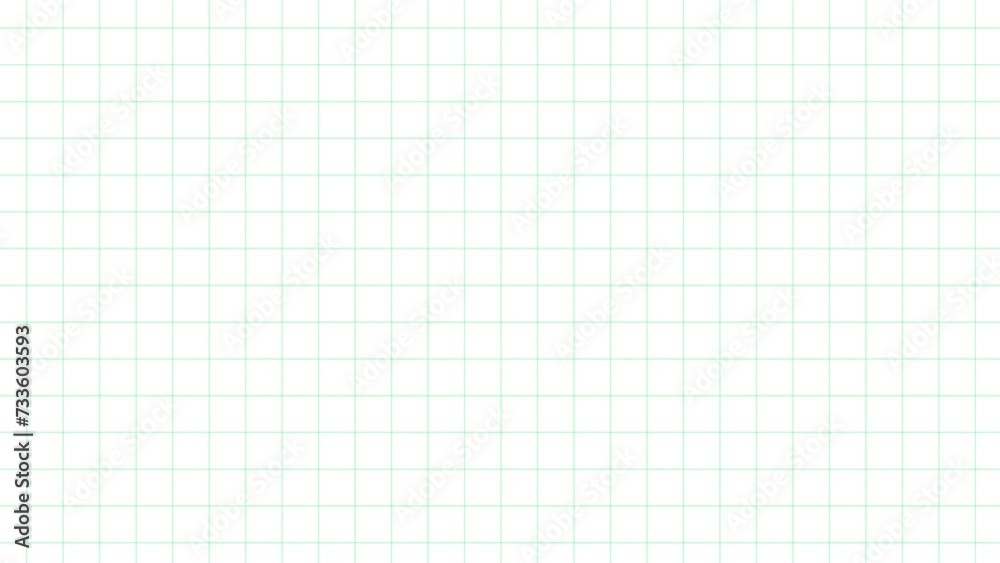 Animated Grid Paper Texture and graph paper background with green lines. Background Animation for yours presentations, infographics, charts, graphs, diagrams. Animated
green lines covers whole paper. Animated Grid Paper Texture and graph paper background with green lines. Background Animation for yours presentations, infographics, charts, graphs, diagrams. Animated
green lines covers whole paper.