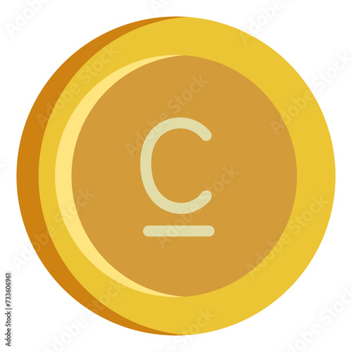  Som, Coin, Money, Flat Icon