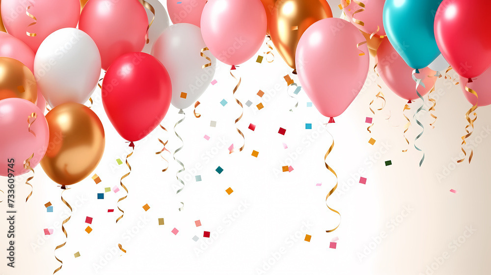 Confetti falling on festive background, confetti background Confetti falling on festive background, confetti background