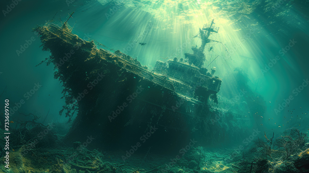 Ocean Mysteries: Sunken Shipwreck Depths