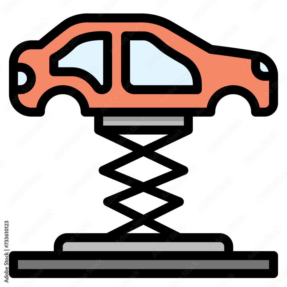 car lifter, car lift, vehicle, mechanic, car service, reparation, maintenance, jack, service, hy Filled Outline Icon car lifter, car lift, vehicle, mechanic, car service, reparation, maintenance, jack, service, hy Filled Outline Icon