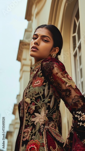 Vogue India: Iconic Fashion and Beauty in Indian Context generative ai