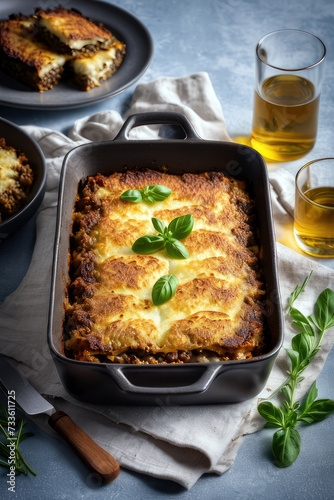 moussaka, generated by artificial intelligence