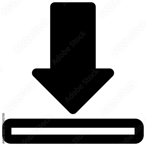 download vector glyph icon
