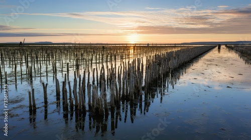 seafood oyster farm