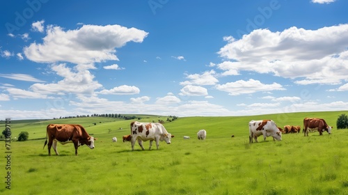 meadow cows field