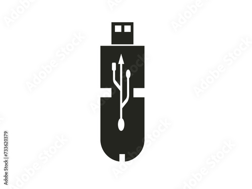 USB flash drive offering portable data storage and transfer, featuring a compact and durable design for easy transportation of files, photos, and media between devices.