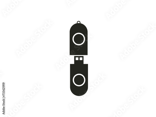 Miniature data shuttle for efficient file transfer, featuring a compact and lightweight design that makes it easy to carry and use for on-the-go data storage and sharing.