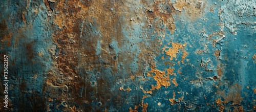 Old, dirty, rusty steel surface with abstract grunge texture background.