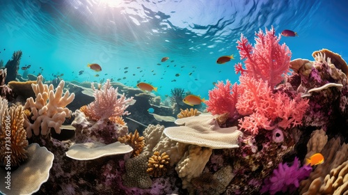 reef living coral